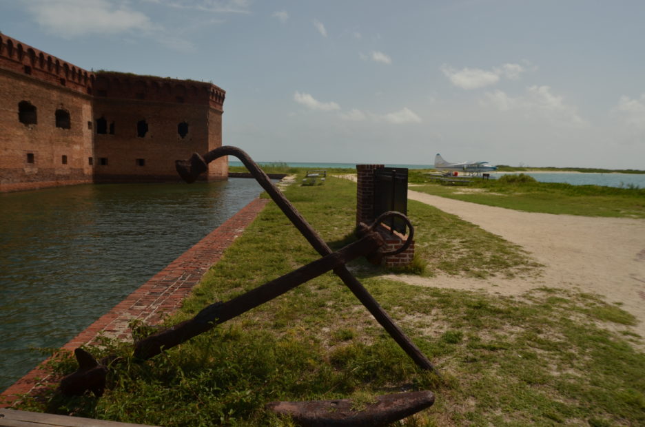 Fort Jefferson, Dry Tortugas National Park. Blue water, a historical fort, why would I want to camp here?