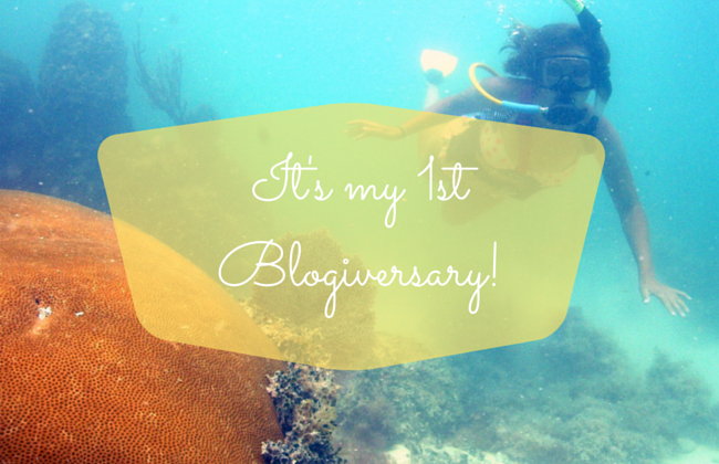 It's my 1st Blogiversary!